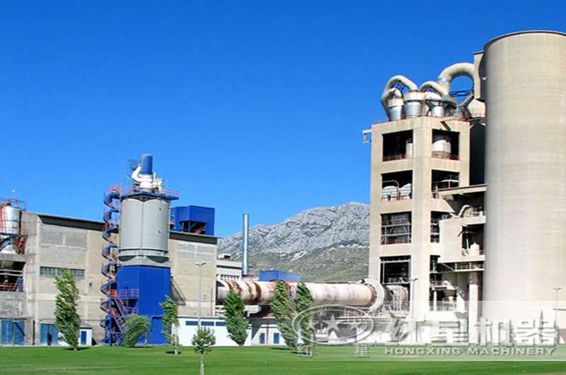 水泥生產(chǎn)現(xiàn)場